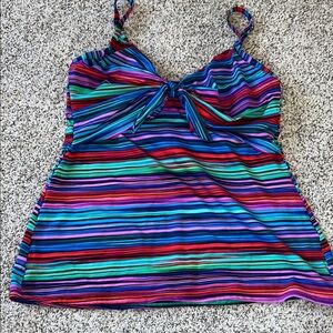 Miraclesuit Multicolor Striped Tankini